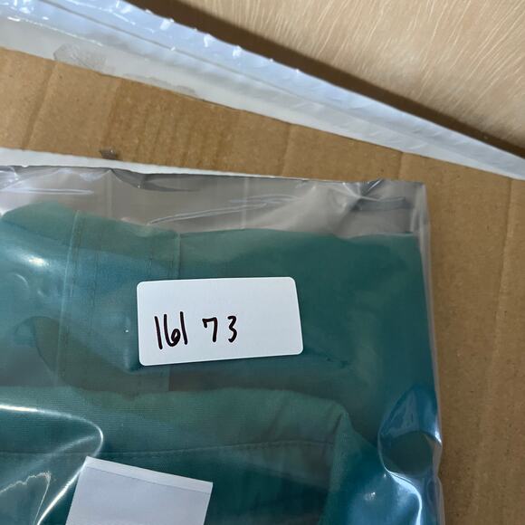 O'Reilly Auto Parts Shirt Womens Size S Green Short Sleeve Button Work Uniform - Picture 8 of 8